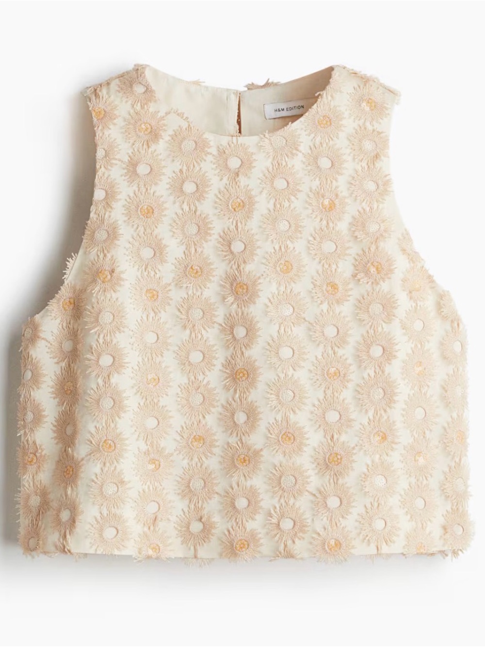 H&M APPLIQUÉD Top